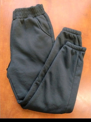 Tracksuit with sherpa lining used, black