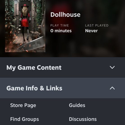 Dollhouse PC DVD with Steam code, sealed