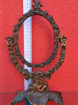brass frame
