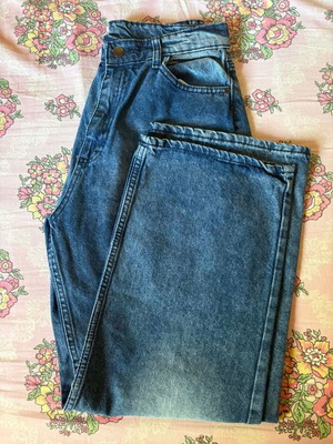 Shein women's denim pants like new, size 38, blue
