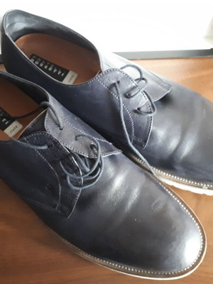 Fratelli Rossetti men's shoes size 44 blue like new