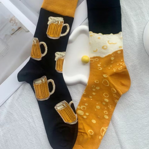 Beer socks new with original designs
