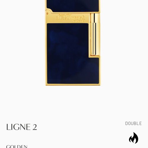 Dupond Linge 2 genuine lighter like new