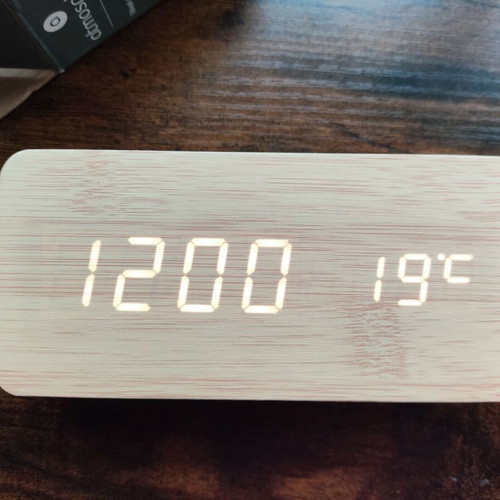 Digital table clock new 15cm x 4cm x 7cm