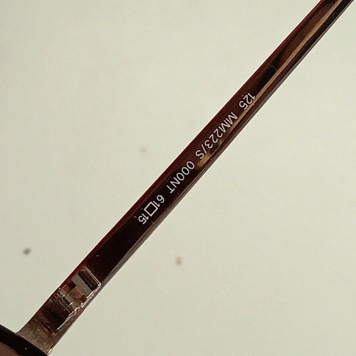 Max Mara authentic sunglasses new, brown with gold frame
