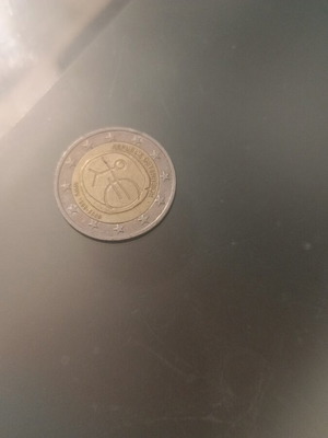 Austria 2 euro 2009 Emu coin used, circulated