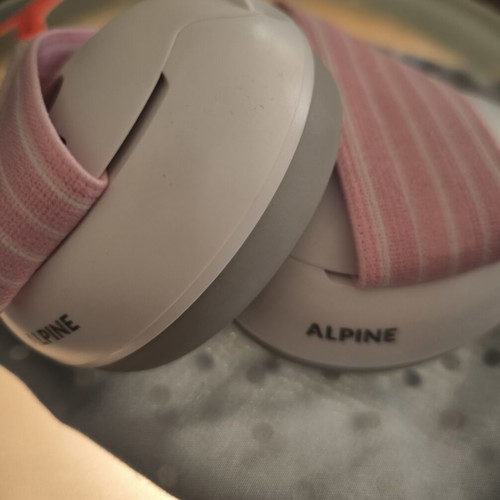 Alpine baby ear muffs pink color new