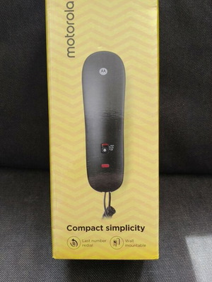 Motorola CT50 Corded Telephone new, black