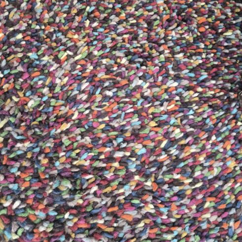 IKEA handmade rug, long pile