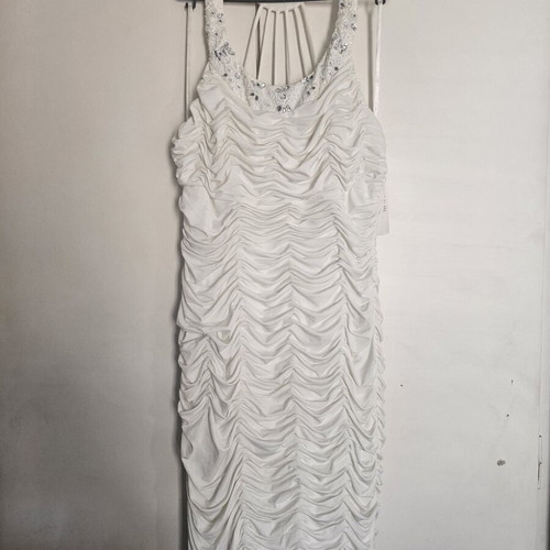 White dress Swing new, size L