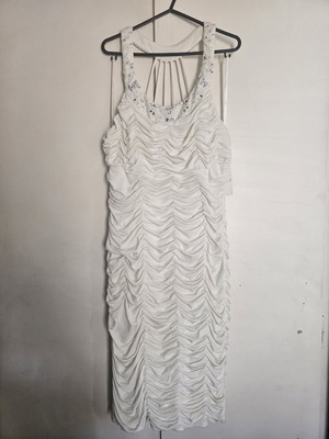 White dress Swing new, size L