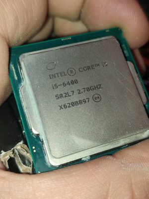 Intel Core i5 6400 processor used, 4 cores, 2.7GHz, socket 1151