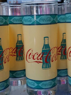 Ποτήρια Coca-Cola σετ 6 αδα σαν καινούργια