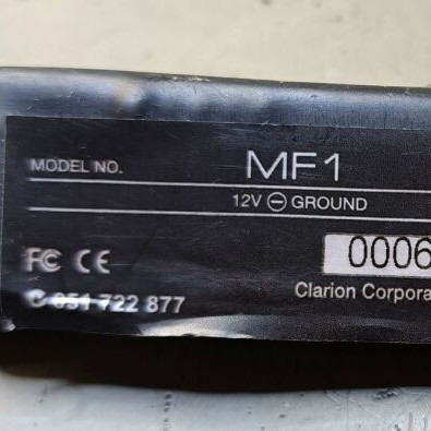 Clarion MF1 remote control receiver cable used, for spare parts