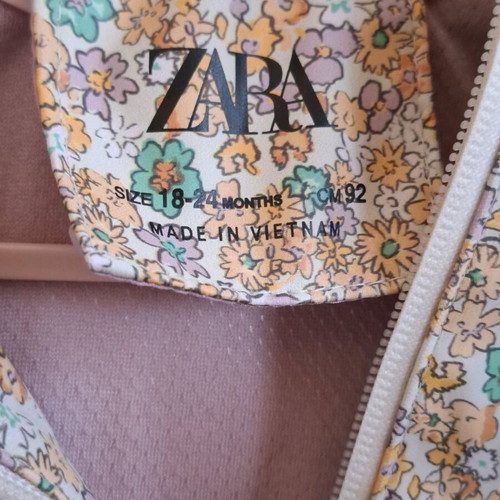 Zara waterproof jacket like new 18-24 months