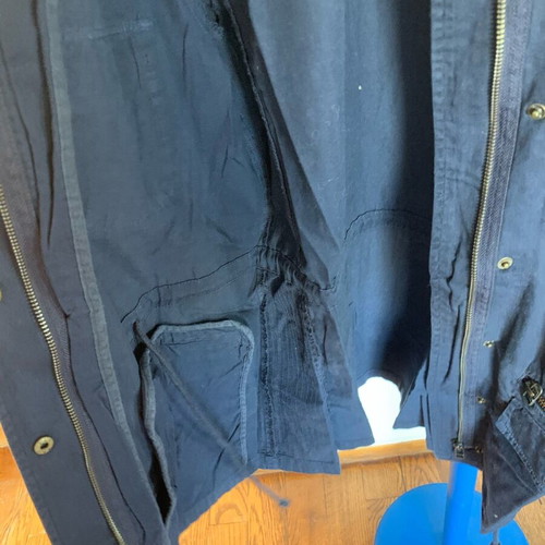 Velvet jacket like new, blue, size M