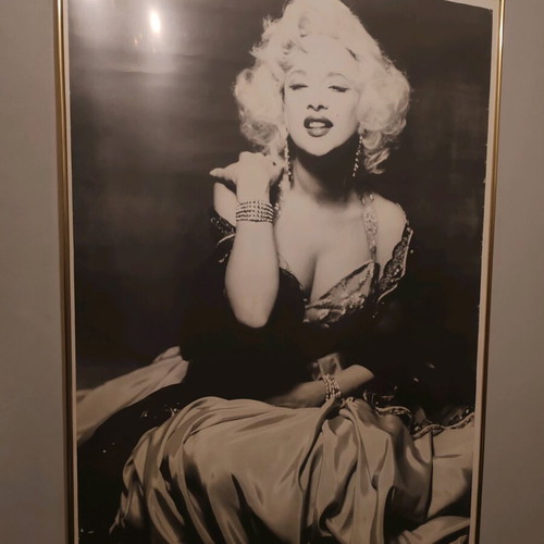 Aliki Vougiouklaki as Marilyn Monroe poster like new, rare