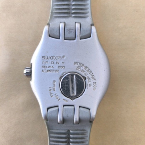 Swatch Irony Scuba 200 Aluminium used, functional, 1997 model