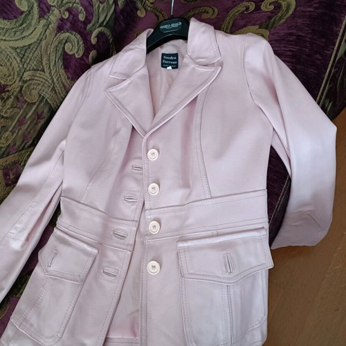 Italian Sandro Ferrone jacket new, pink, size M