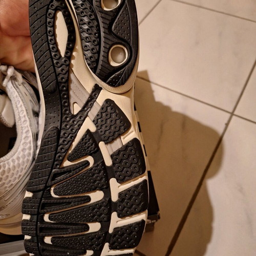 Adidas Adistar men's shoes new, size 46 2/3, white silver