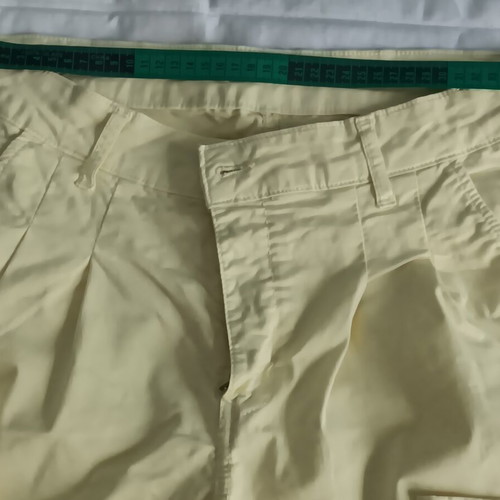 Cotton pants small, yellow