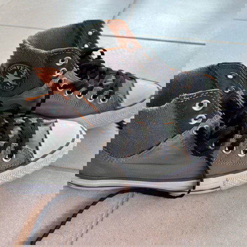 All Star Converse boots new, green, collectible