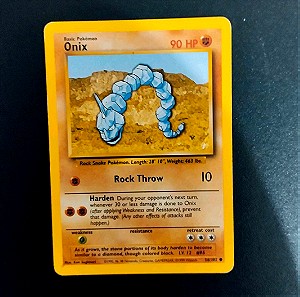 Pokemon Card Onix