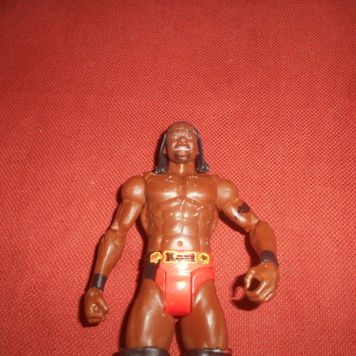 WWE Wrestling Kofi Kingston Mattel 2010 Action Figure used