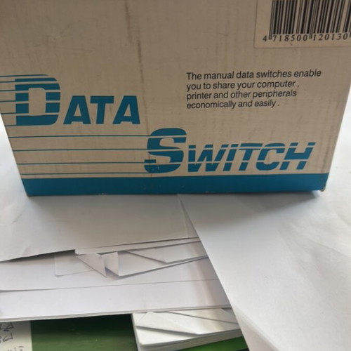 Data switch manual 2-way