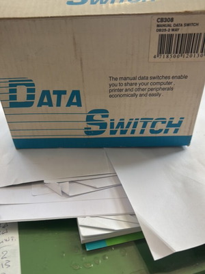 Data switch manual 2-way
