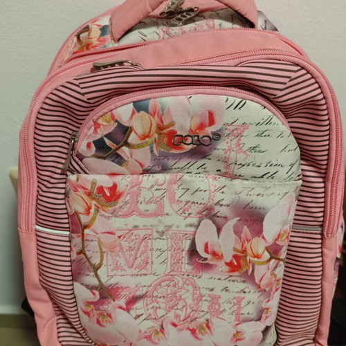 Polo school backpack for girls, like new