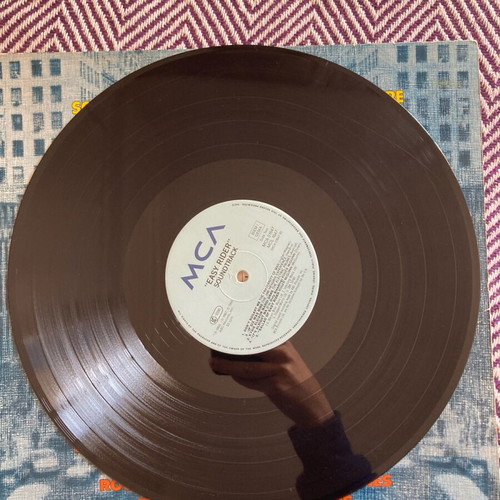 Easy Rider vinyl used with songs from the motion picture
