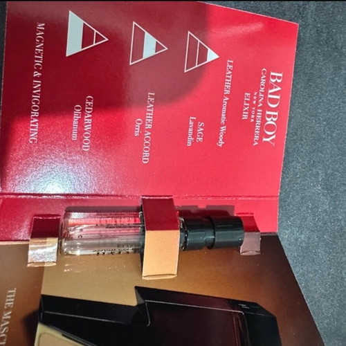 Carolina Herrera Bad Boy Elixir 2x1.5ml new