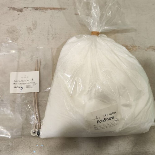 Powdered Candle 800g with 8 Wicks new