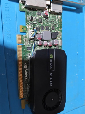 NVIDIA Quadro 600 1GB DDR3 graphics card used