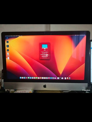 iMac 27 Retina 5K 2017 used, 24GB RAM, 1TB Fusion + 1TB SSD
