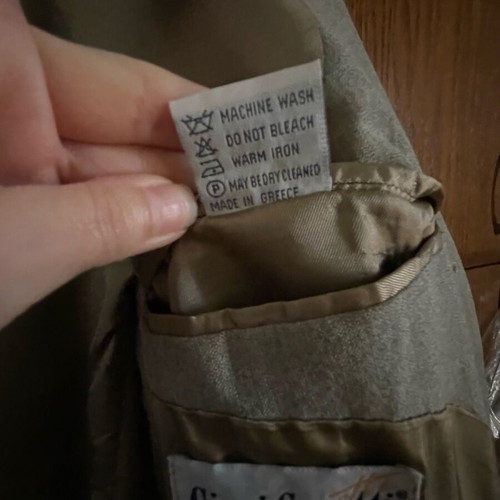 Men's spring jacket like new, size 52, beige