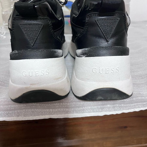 Guess sneakers like new, size 36, black and white