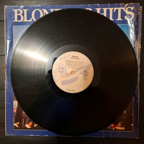 Blondie's Hits LP used, rock compilation