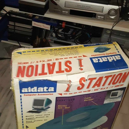 I Station Aidata βάση για οθόνη υπολογιστή μεταχειρισμένη, vintage 90's με κουτί