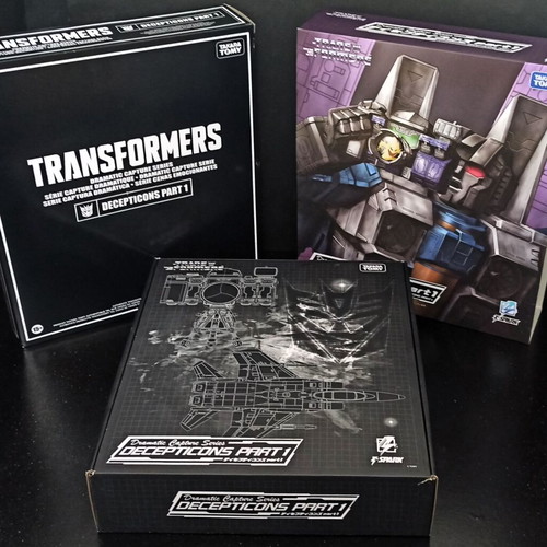 Transformers Dramatic Capture Series Decepticons Part 1 set new