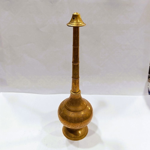 Antique Brass Gulabdani like new, traditional rose water sprinkler