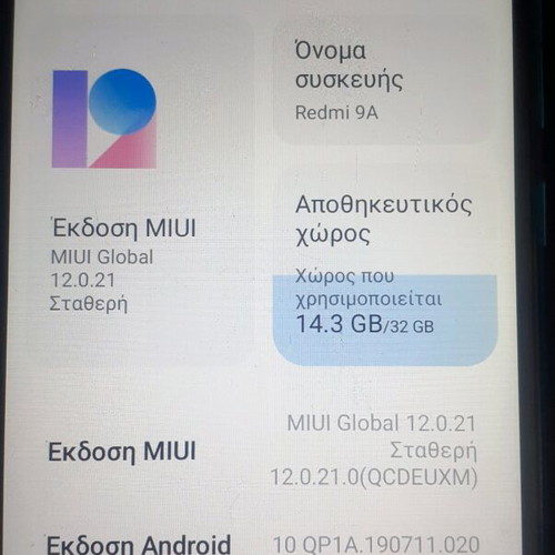 Redme 9A phone like new