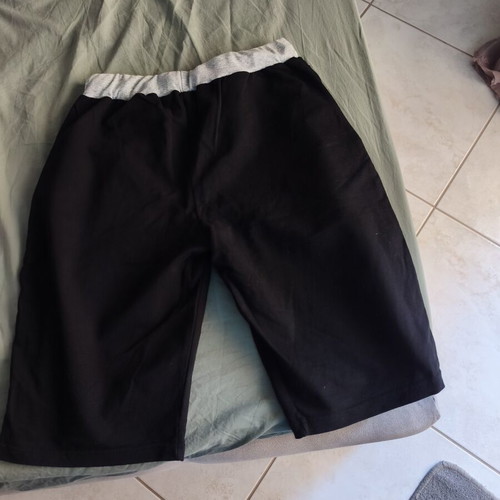 Champions bermuda shorts, black and grey, sizes L XL