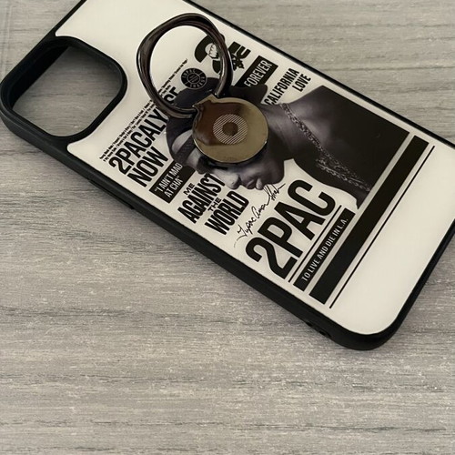 2Pac iPhone 13 Silicone Case with Ring Holder like new