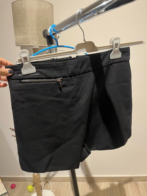 Black Thick Winter Shorts Used