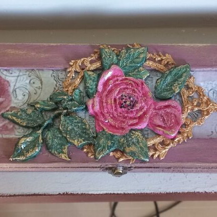 Handmade candle new 30×4 cm with decorative box 43×9×5 cm