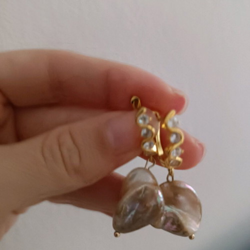 Earrings like new, unused