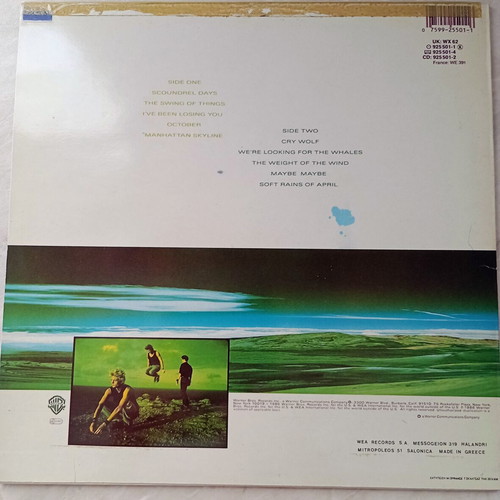 Scoundrel Days A-ha vinyl record used, pop