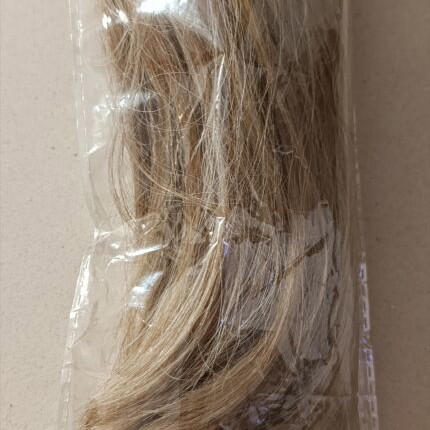 Blonde Hair Ponytail With Claw Clip 32 cm Synthetic Hair like new